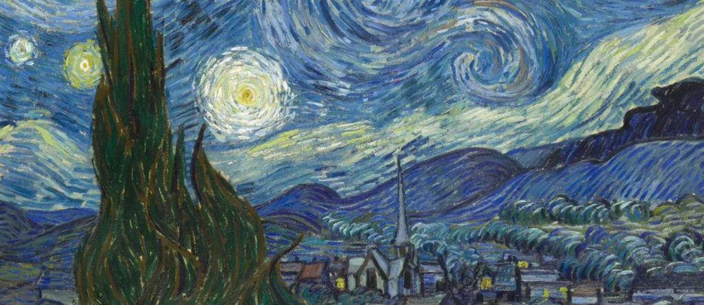 La noche estrellada de Van Gogh