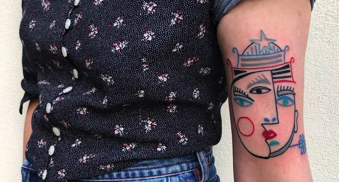 El arte del tatuaje inspirado por Pablo Picasso de Carlo Amen