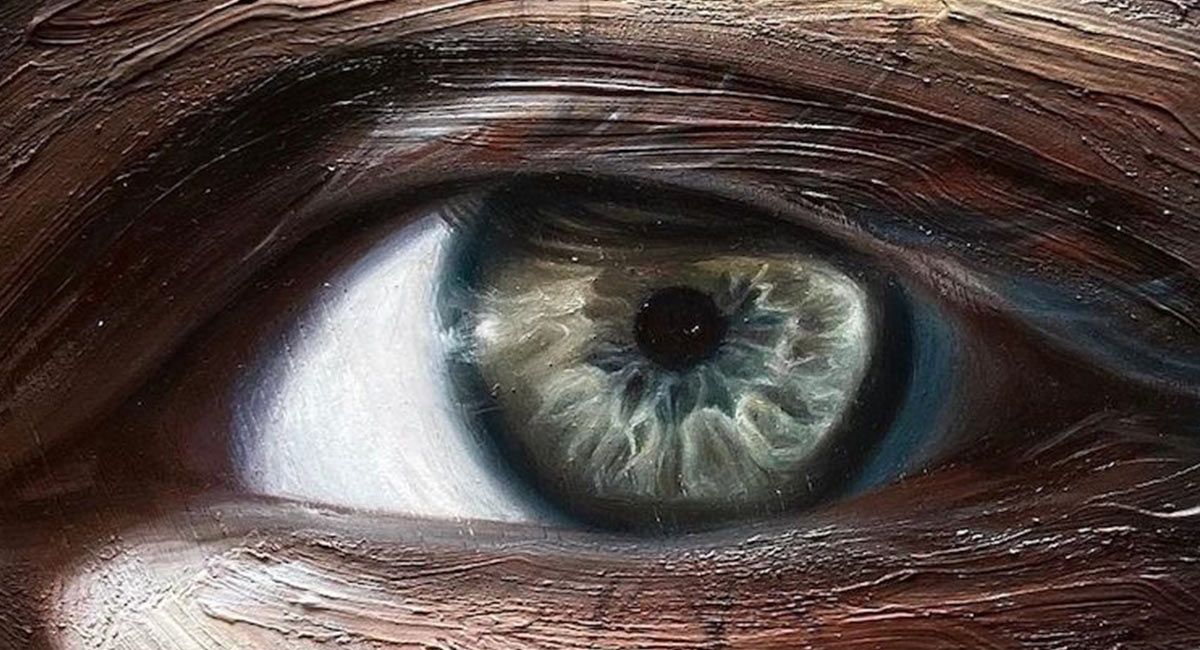 Pinturas de ojos transmiten el poder de una mirada