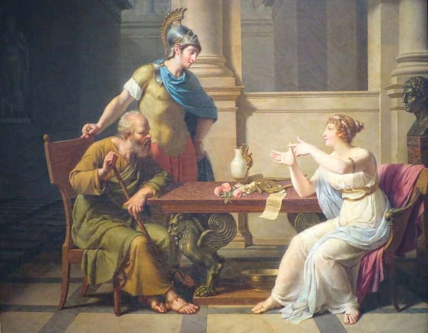 Aspasia de Mileto, maestra de retórica y logógrafa, fue influyente en la Atenas del Siglo de Pericles. (470 a. de C – 400 a. de C)