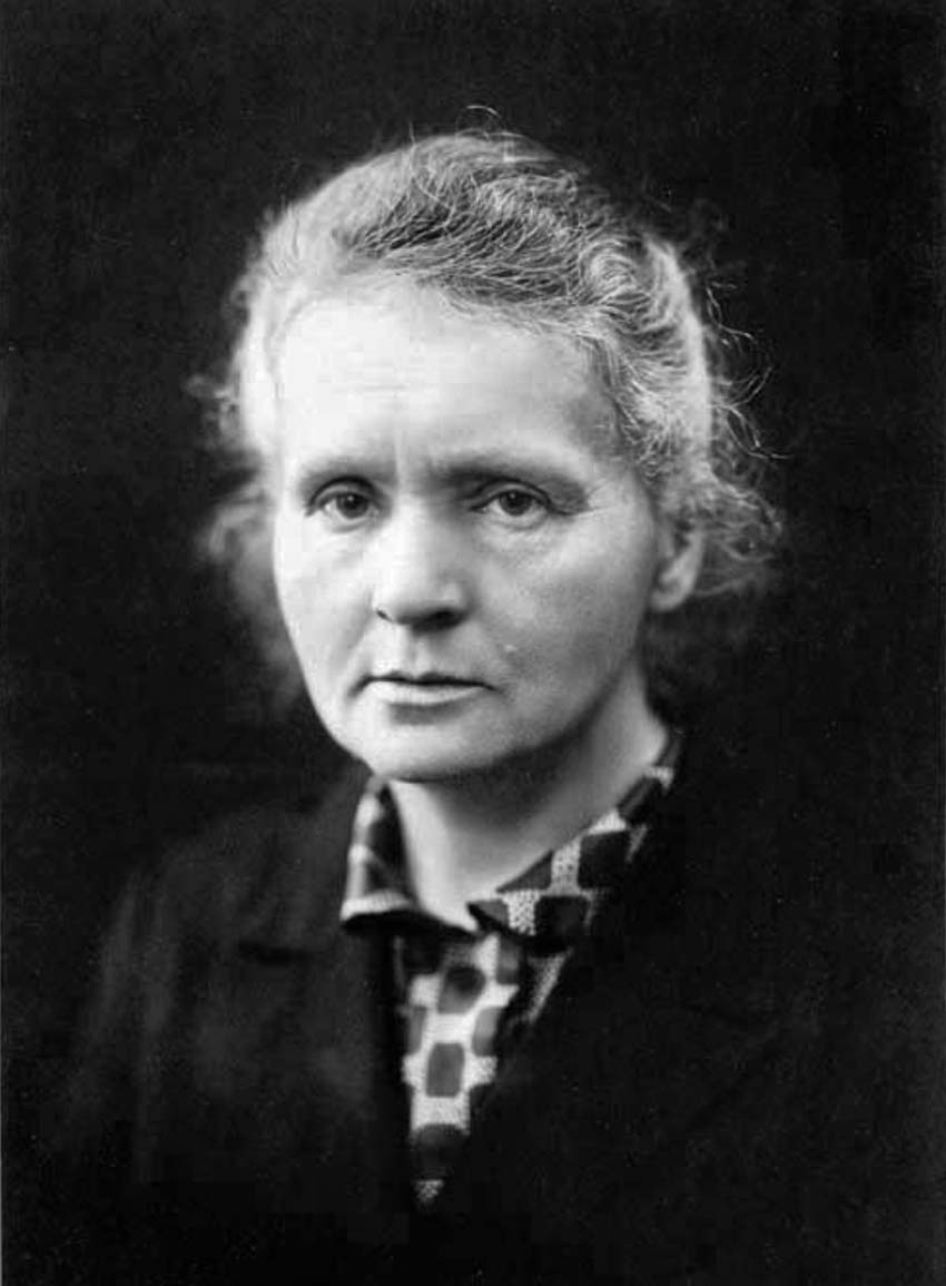 Retrato de Marie Curie