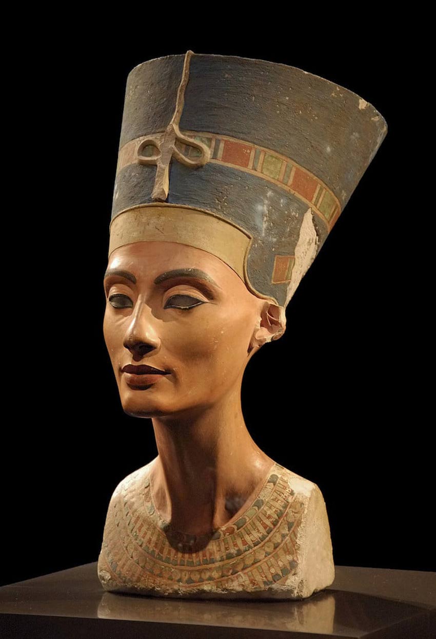 Datos sobre Nefertiti, la reina del antiguo Egipto.