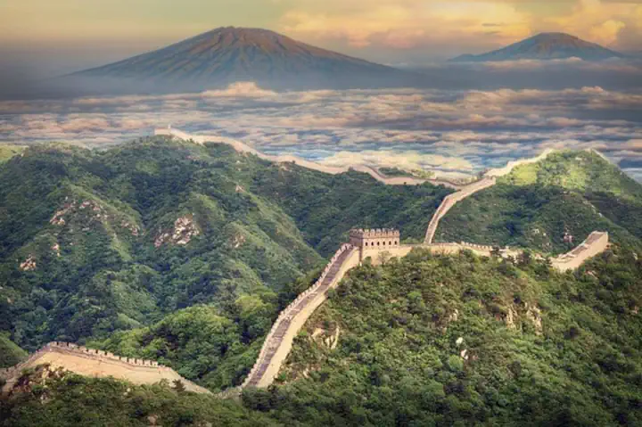 La Gran Muralla China, China. Las 7 maravillas del mundo moderno.