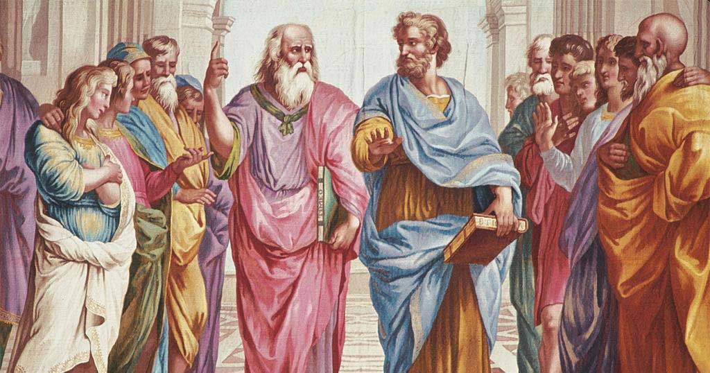 Aristóteles y Platón. Todo sobre Aristóteles. Pensamiento filosófico.