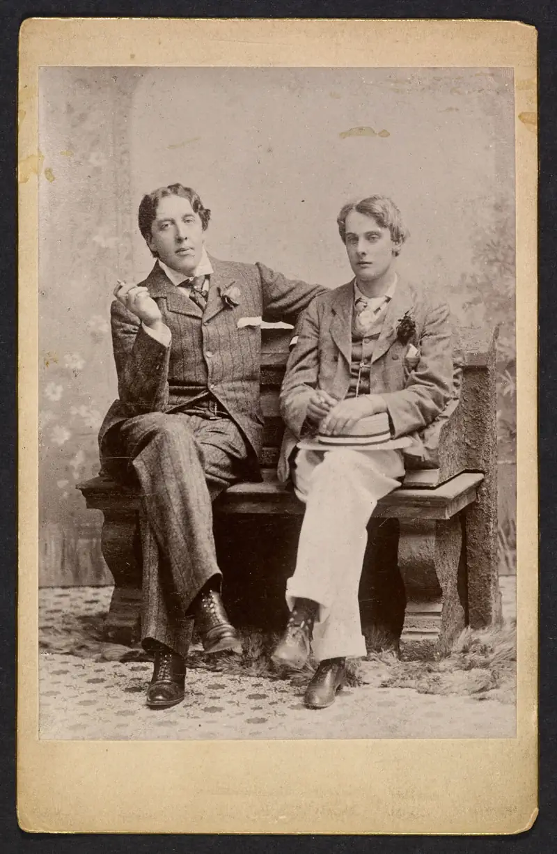 Oscar Wilde y Alfred Douglas, 1893.